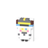 神楽めあ めあひつじ 2Dプレート+カラビナ付きケース